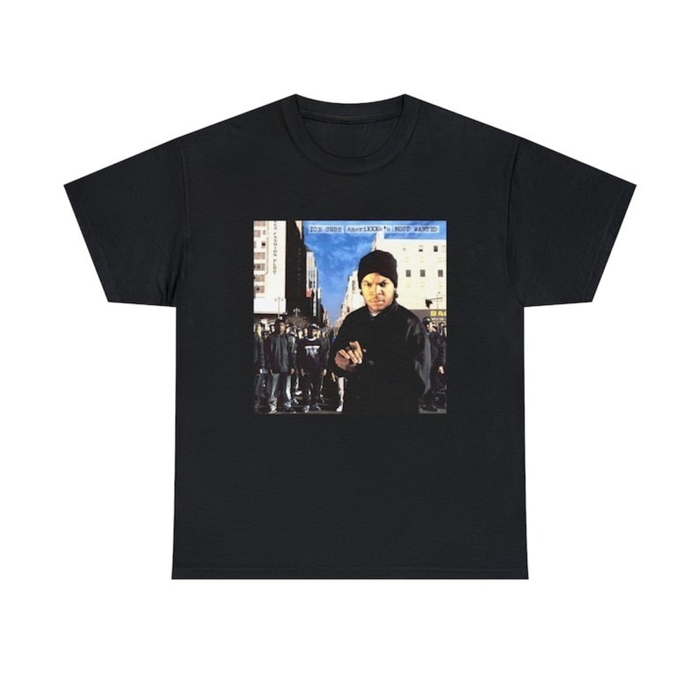 Ice Cube AmeriKKKa_s Most Wanted In Unisex Heavy Cotton Tee Shirt